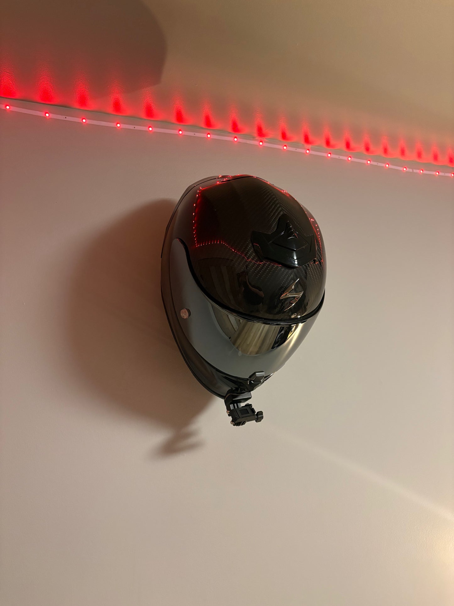 Motorcycle Helmet Wall Mount — Space-Saving Gear Holder for Riders